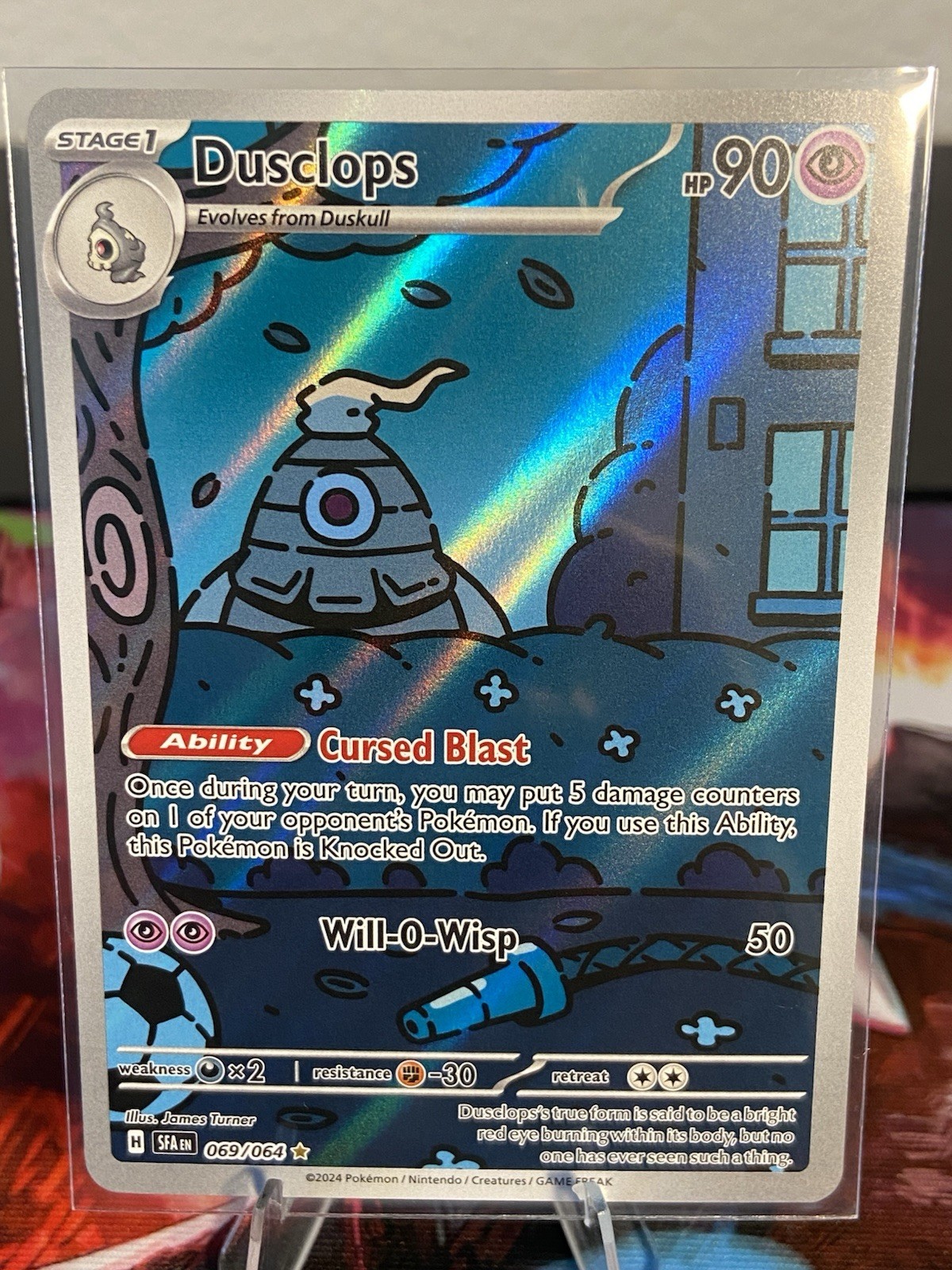 Dusclops 069/064 Sv: Shrouded Fable NM