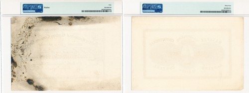 Halifax Commercial Banking Co GB 5 Pounds ND (1870) FRONT BACK PROOF PMG 64/50NET - Bild 2 von 2
