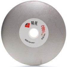 JINGLING Diamond Flat Lap Disc Grinding Disk 4" inch 100mm Arbor 5/8 Grit 100...