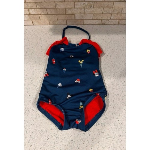 Disney Mickey and Minnie Mouse Summer Fun Swimsuit for Girls