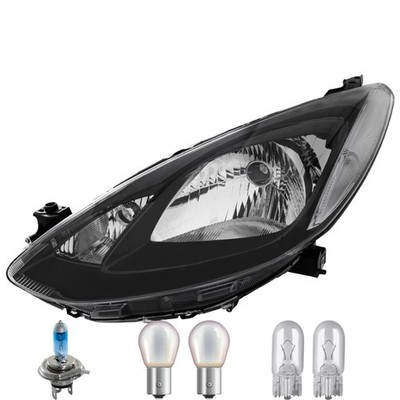 Scheinwerfer links inkl. Premium Lampen für Mazda 2 DE_ DH_3 mit LWR Motor