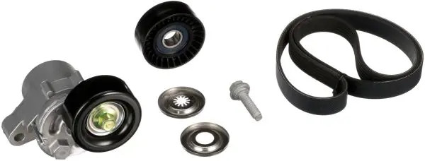 Kit cinghia trapezoidale multirighe K046PK2625 GATES per MITSUBISHI LANCER VIII