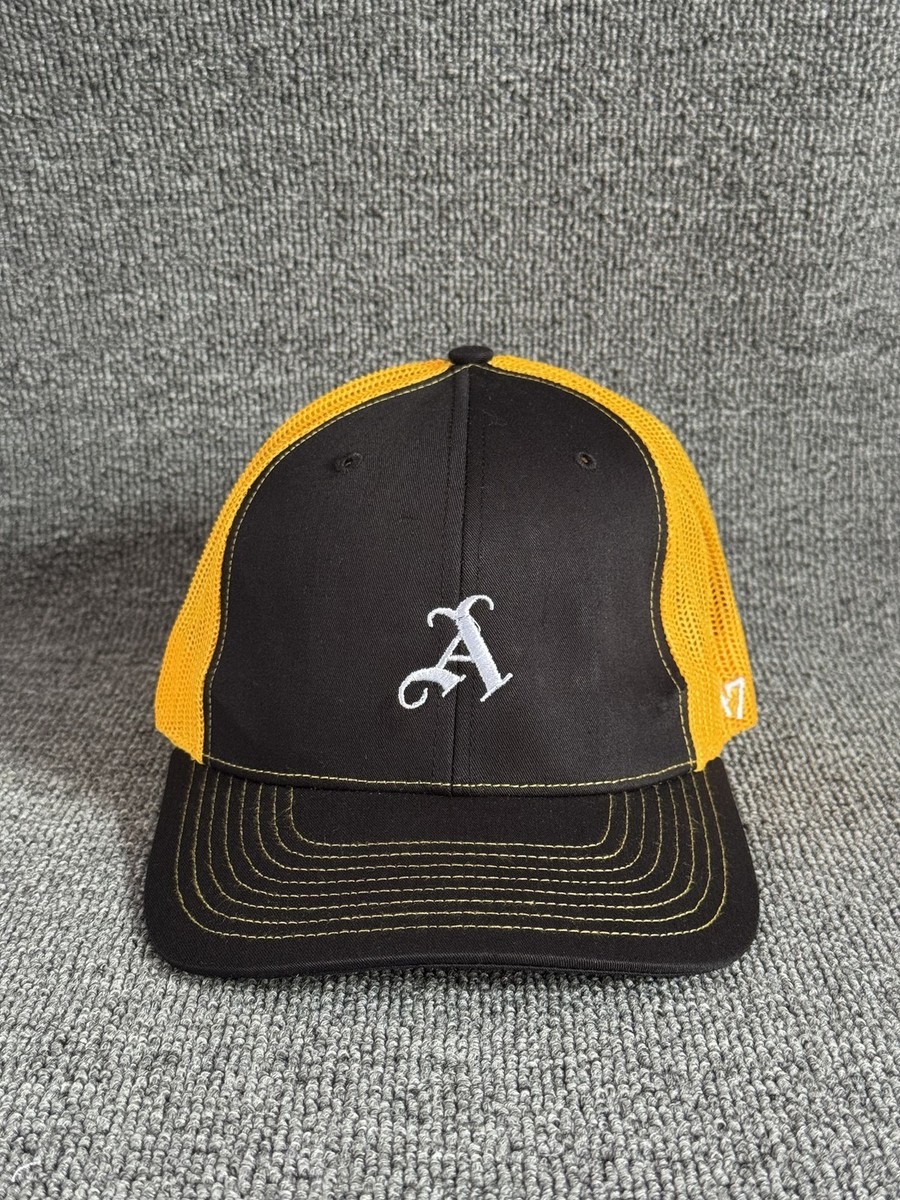 '47 Brand Arkansas Travelers Trucker Snapback Black Yellow One Size Hat