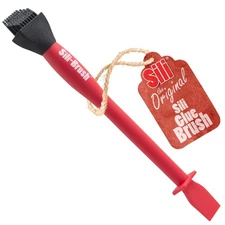 Non-Stick 1" Wood Glue Brush, Easy Clean Silicone Wood Glue Applicator for Wo...