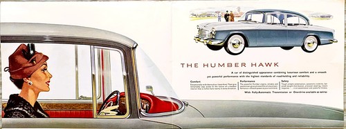 Brochure Humber Hawk serie I c1958 - #588/H - Foto 2 di 3