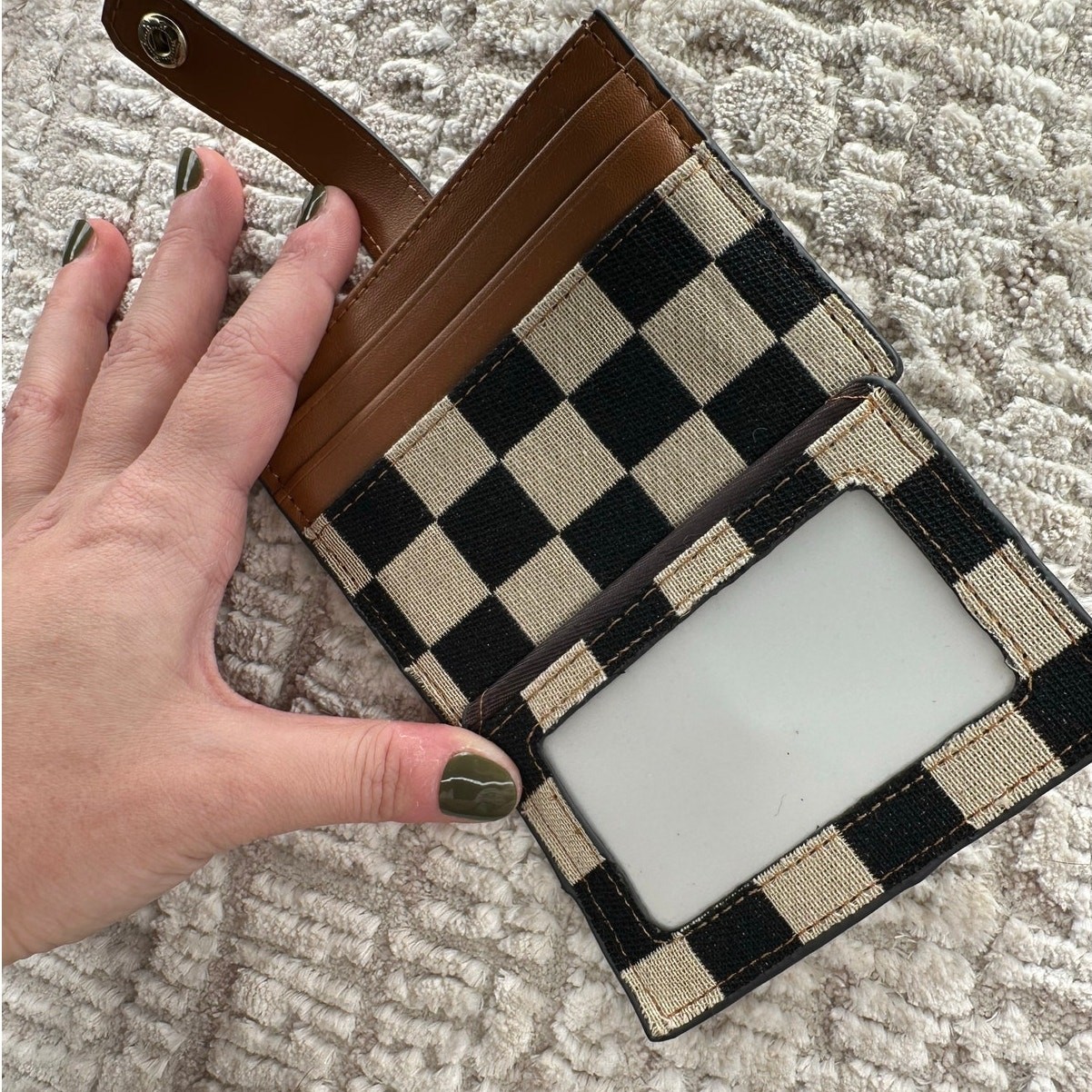 Checkered Cardholder - image 4