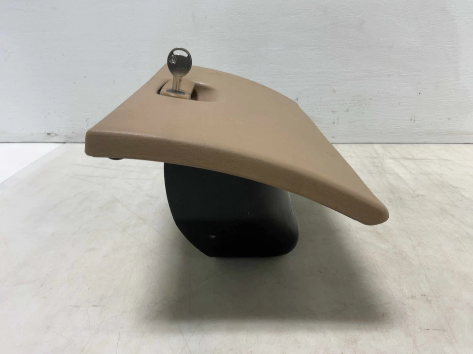Jeep TJ Wrangler caixa de luvas lateral de passageiro com chave camelo 1999-2002 4233 - Imagem 3 de 4