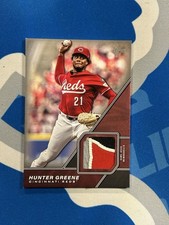 2026 Topps Series 1 Hunter Greene Material 4 color patch #MLM-HG PLATINUM 1/1
