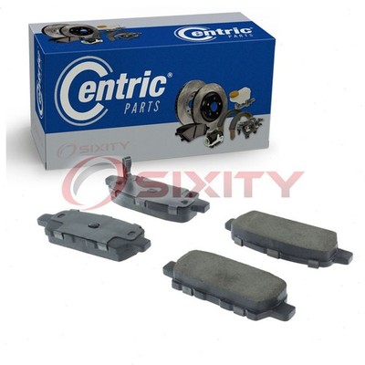 Centric Rear Disc Brake Pad Set for 2014-2018 Nissan X-Trail Braking gi