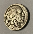 (A) Tough Mint Mark 1919 D Buffalo Nickel