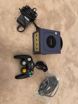 Nintendo GameCube Indigo DOL-001 Komplettset mit BigBen Turbo Controller geteset