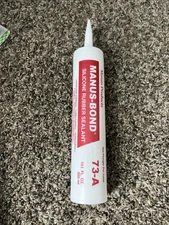MANUS-BOND 73-A Industrial/Repair Sealant Sealer 300ML Silicone Rubber White