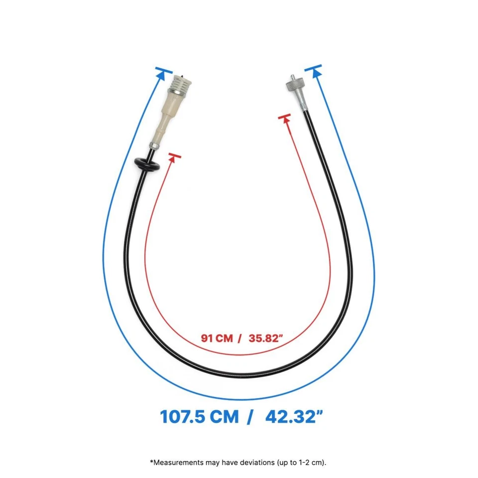 Cable velocímetro velocímetro Speedo se adapta a Mitsubishi Lancer Mirage 1992-1995 1,5 Foto 2 de 4