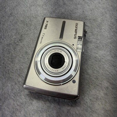 Olympus Digital Camera X-785 7.1MP Silver Untested For Parts No