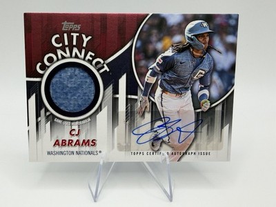 topps series 2 2026 CJ Abrams City Connect Auto ccs-ca /99