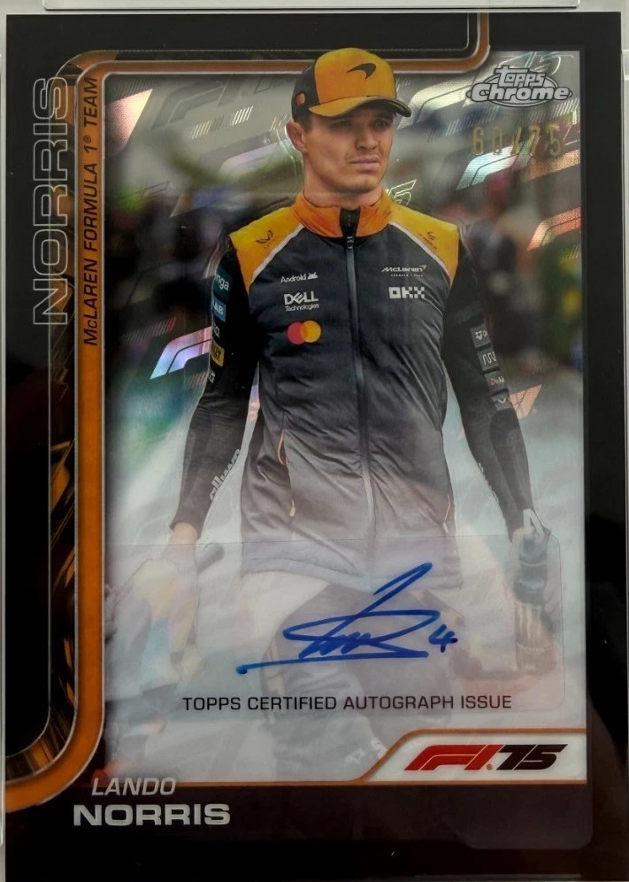 2025 Topps Chrome Formula 1 - Lando Norris #CAC-NOR for sale | eBay