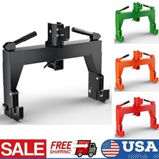 3 Point Quick Hitch Adapter Attach For Category 1 Category 2 Tractor 3000 LBS US