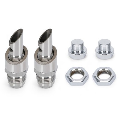 2X E-VAC Scavenger Kit Universal With T304 Exhaust Vacuum SS E-VAC Fitting US