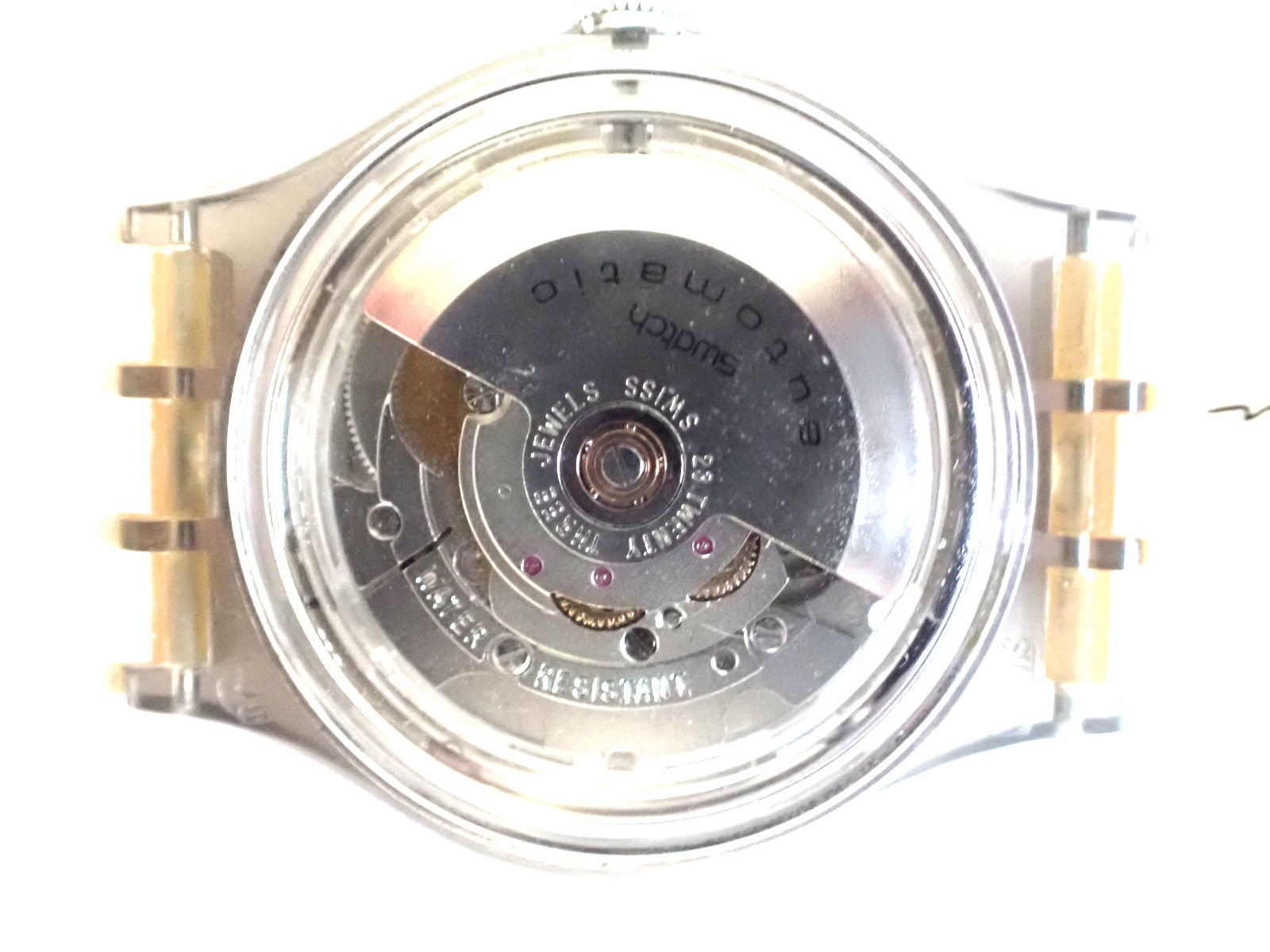 SWATCH Edwin Moses Automatic 23j Skeleton Unisex … - image 7