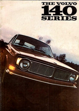 Volvo 140-Series B20 1968-1969 UK Market Sales Brochure 142, 144 & 145 Inc. S