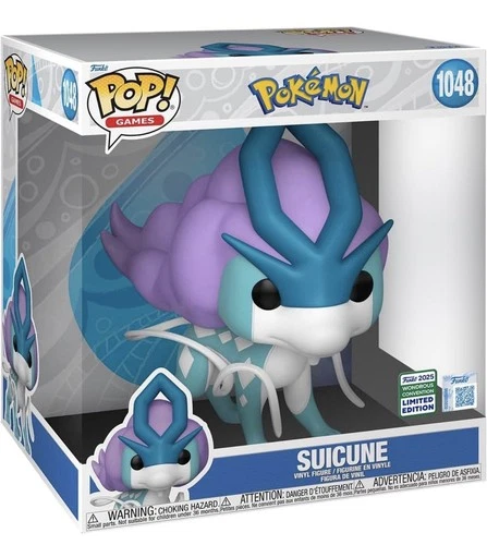 Funko Pop! Vinyl Jumbo 10 in: Pokémon - Suicune (WonderCon) - Amazon...