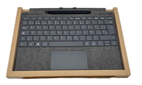 Microsoft Signature Clavier QWERTY-Espagnol-Surface Pro X/8/9/10/11" slim Pen 2