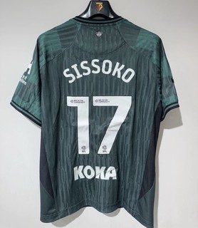 Watford FC 25/26 Match Issued Away Shirt #17 Sissoko