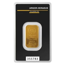 Gold Argor-Heraeus - 10 Gram