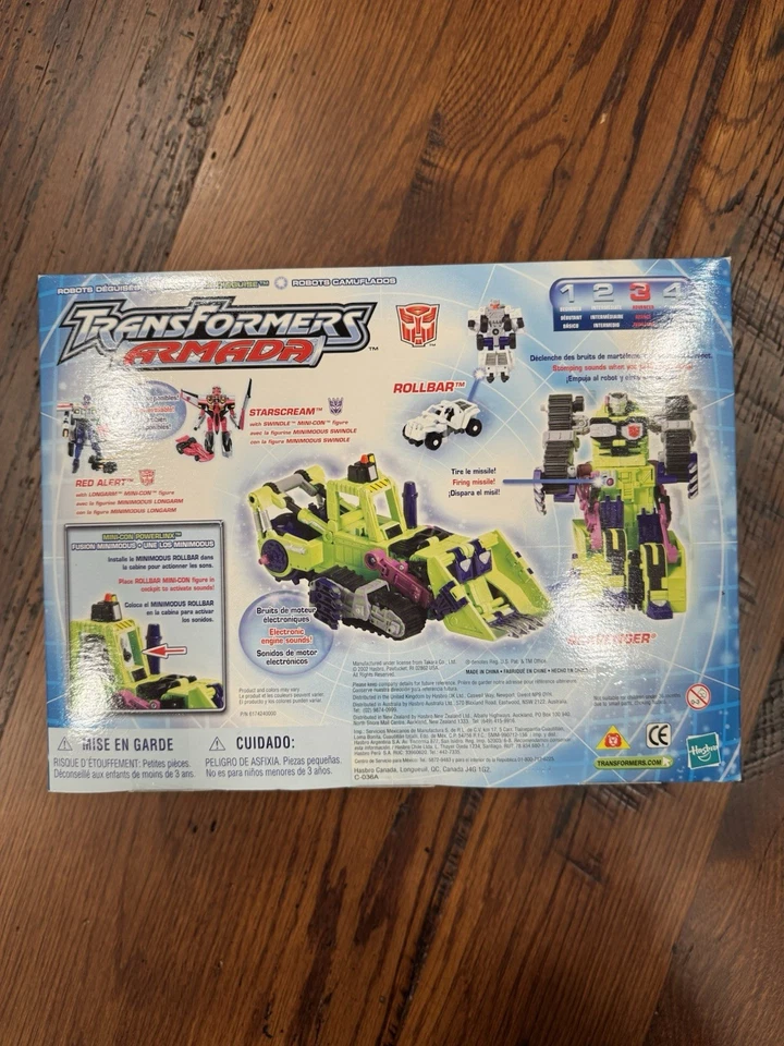 Transformers Armada Scavenger With Rollbar Mini-con, 2002 MISB New - Image 2 of 4