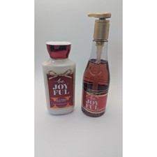 Bath  Body Works Be Joyful Body Lotion and Hand Soap Set Clementine Mango 2pc