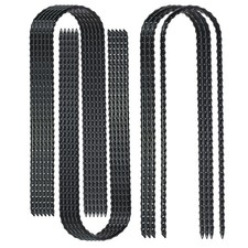 24 PCS 10 Inch Trampoline Stakes Heavy Duty U Shaped Rebar Ground Anchors
