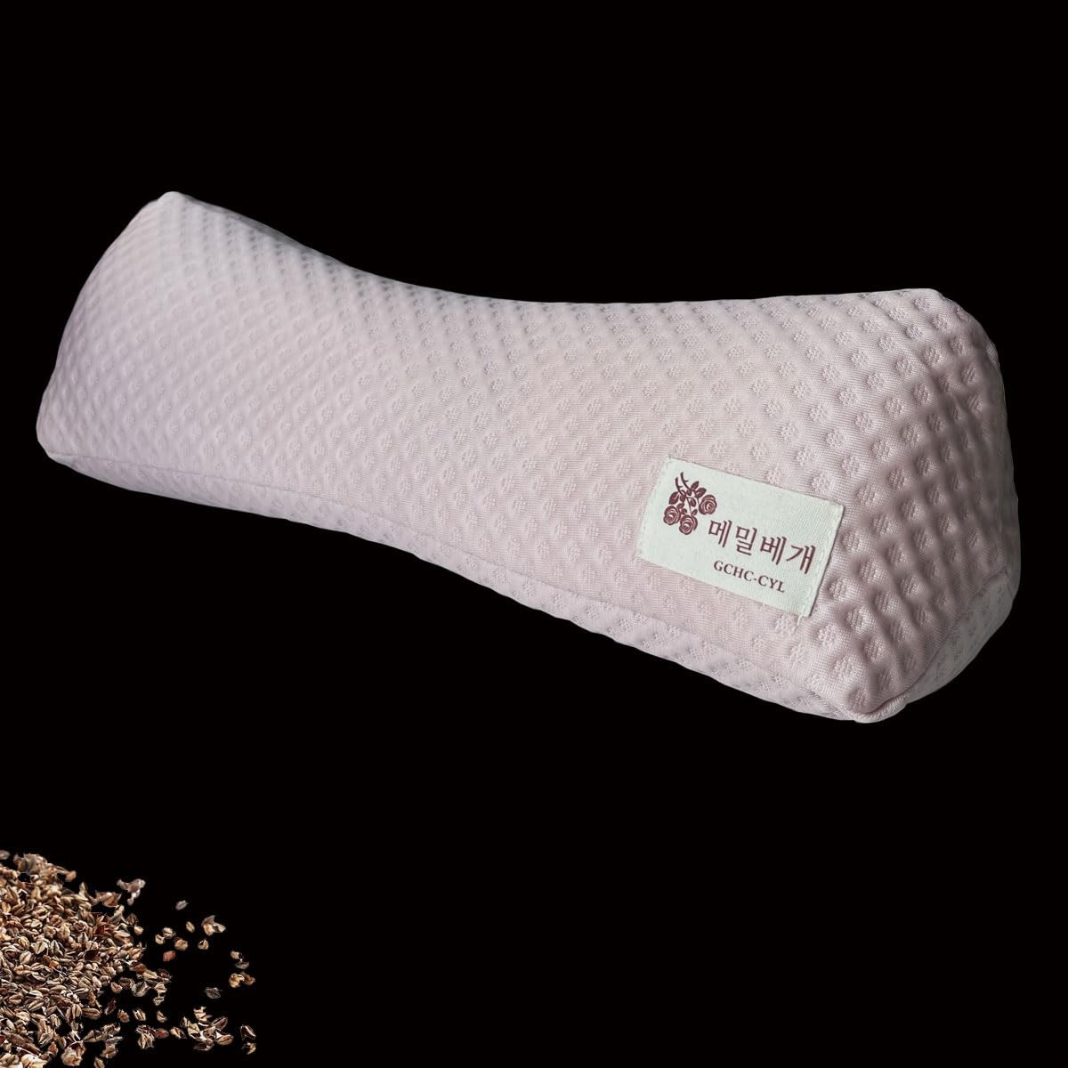 Buckwheat Pillow, Cooling Cervical Neck Support Pillow,Adjustable Bolster Buc...