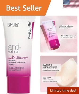 Line BlurFector 1oz Wrinkle Blurring Primer for Flawless, Smooth Skin