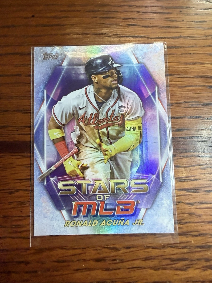 2023 Topps Series 1-Stars of MLB-Ronald Acuna Jr #SMLB-3 | eBay