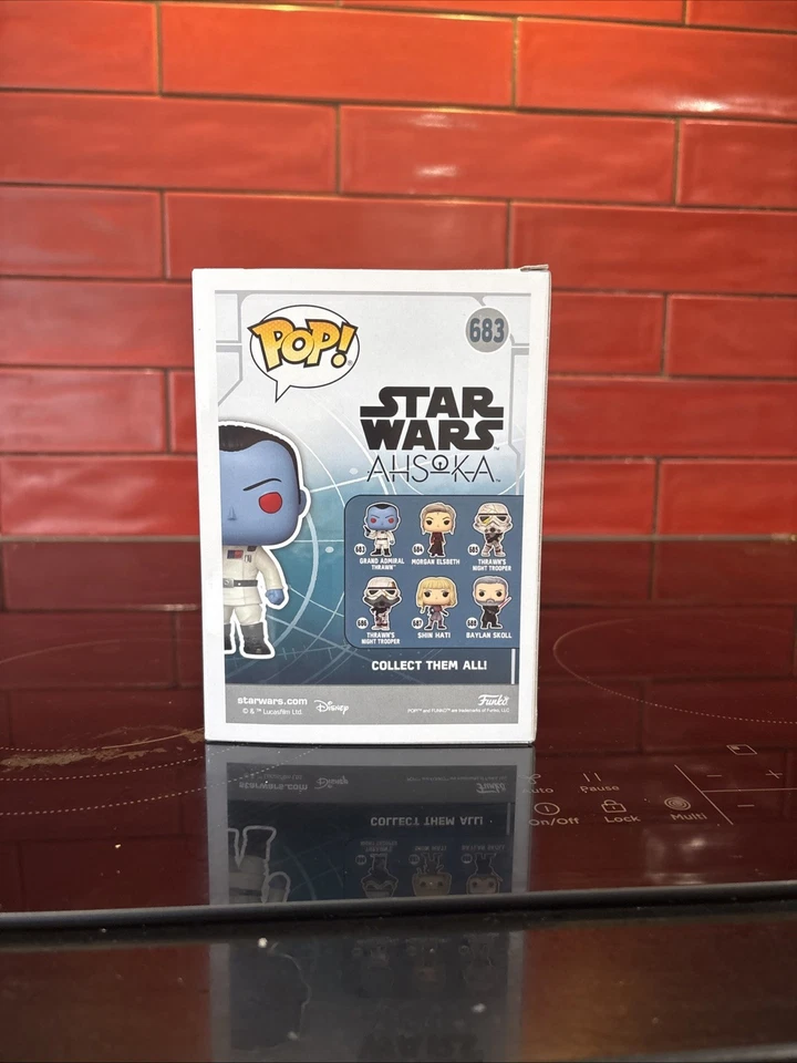 Pop Vinyl Star wars MIB 683 Grand Admiral Thrawn 2023 - image 3 of 4