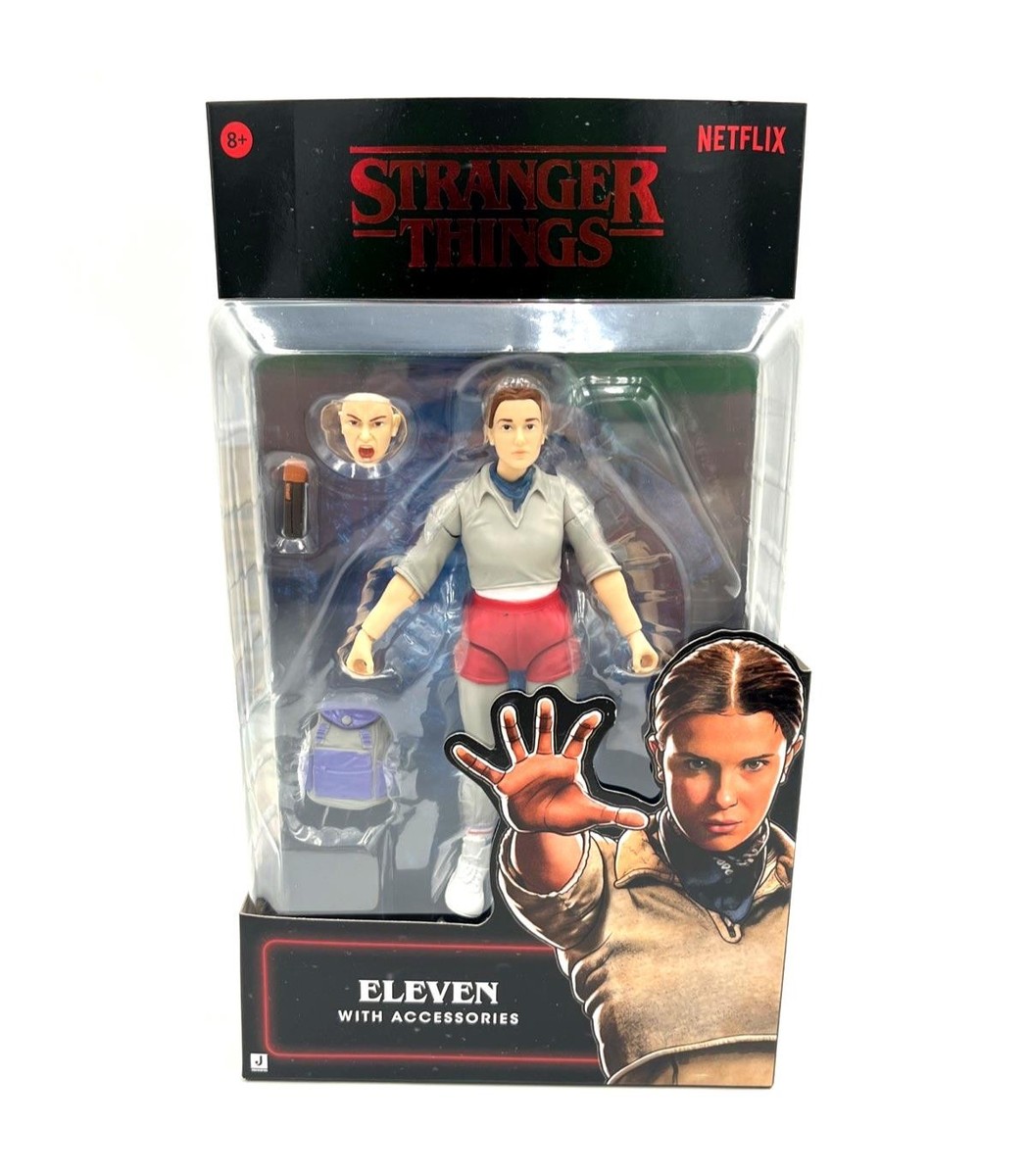 【未開封】STRANGER THINGS Eleven イレブン フィギュア Bandai Stranger Things Action Toys - Eleven 6