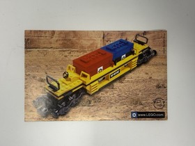 Lego 10170 TTX Intermodal Double-Stack Car Instruction Manual Book only '05 nice