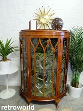 STUNNING Vintage Retro Display Gin Cocktail Drinks Cabinet Unit