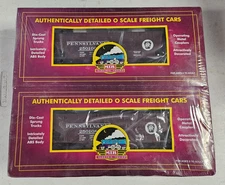 MTH 20-97447 Pennsylvania 2-Bay Hopper w/Coal Load SEALED 2 PACK