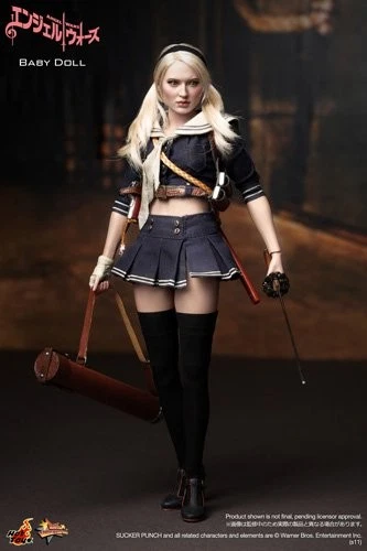 Película Obra Maestra Sucker Punch Figura Escala 1/6 Bebé Muñeca Foto 3 de 4