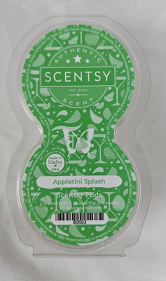 Scentsy Go Pods Pod Fragrance NIP New Appletini Splash