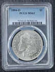 1884-O New Orleans Morgan Silver Dollar MS63