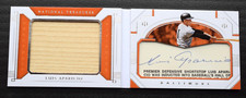 2021 National Treasures cut sig auto bat LUIS APARICIO book #d 5/10! Orioles