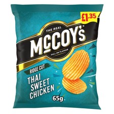 McCoy's Thai Sweet Chicken Crisps 65g PMP - from Giant Bradley's Sweet Shop
