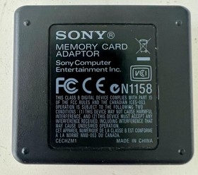 Sony PS3 Memory Card Adapter CECHZM1 PlayStation 3 Video Games Japan