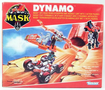 M.A.S.K. - Kenner - Dynamo with Bruce Sato & Hologram (Europe)