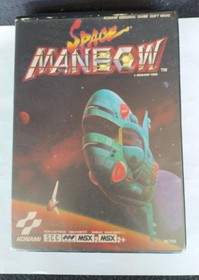 MSX2 SPACE MANBOW KONAMI Boxed Tested Free Shipping 1936-5