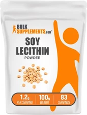 Soy Lecithin Powder 3.52 Ounce 1200Mg Nutritional Supplement For Wellness