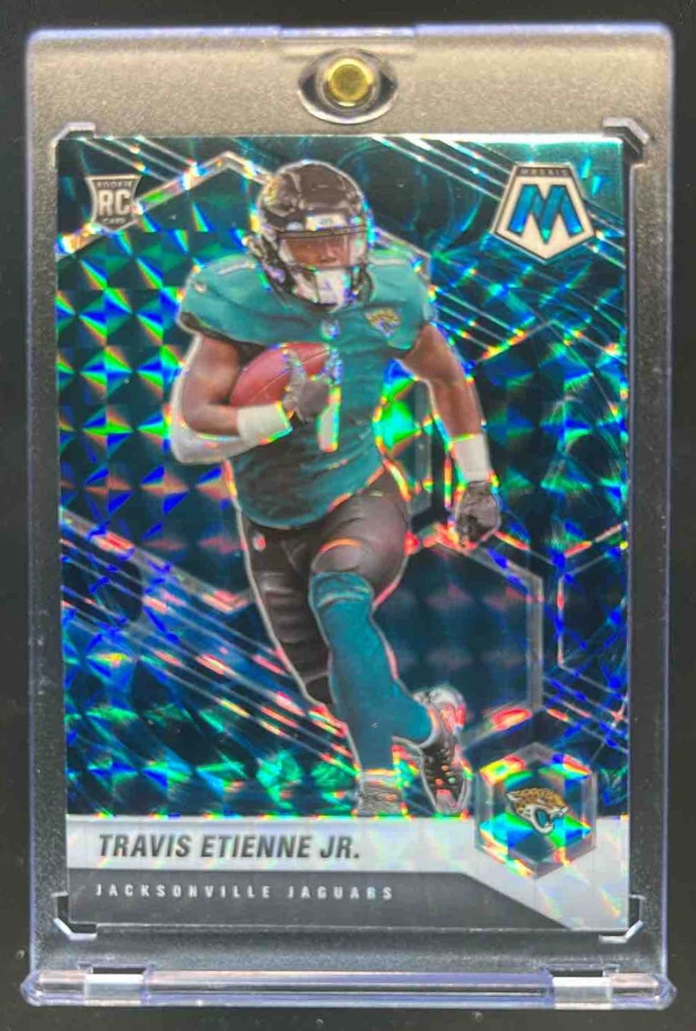 2021 Mosaic Travis Etienne Jr. RC Prizm Genesis #314 Jaguars