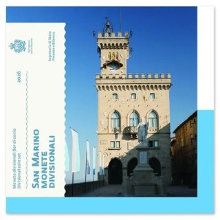San Marino Kursmünzensatz 2026 3 88 Euro